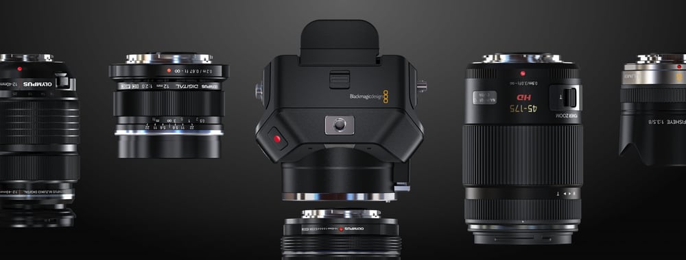 Blackmagic Design Micro Studio Camera 4K G2 – MFT-Objektive und empfindlicher Sensor