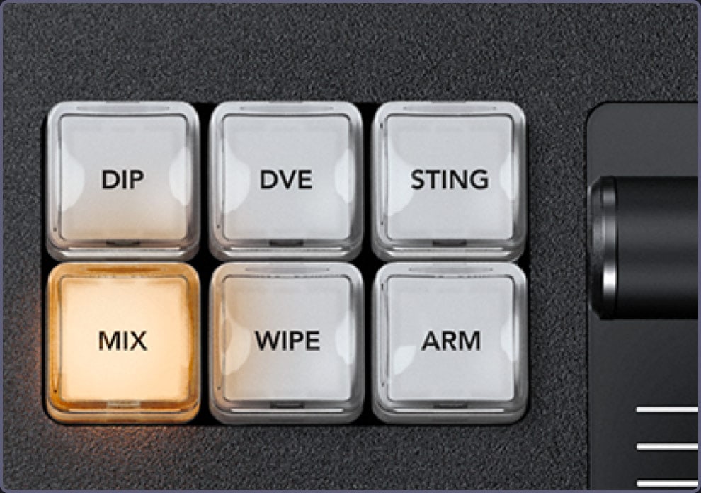ATEM 1 M/E Advanced Panel 30 – Übergänge per Tastendruck