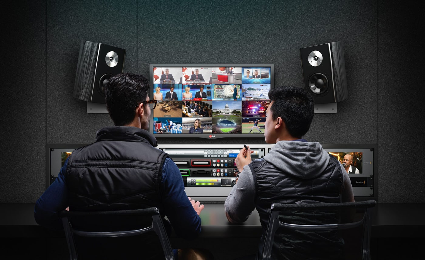Blackmagic MultiView 16 – Scharfe Vorschau in Ultra HD