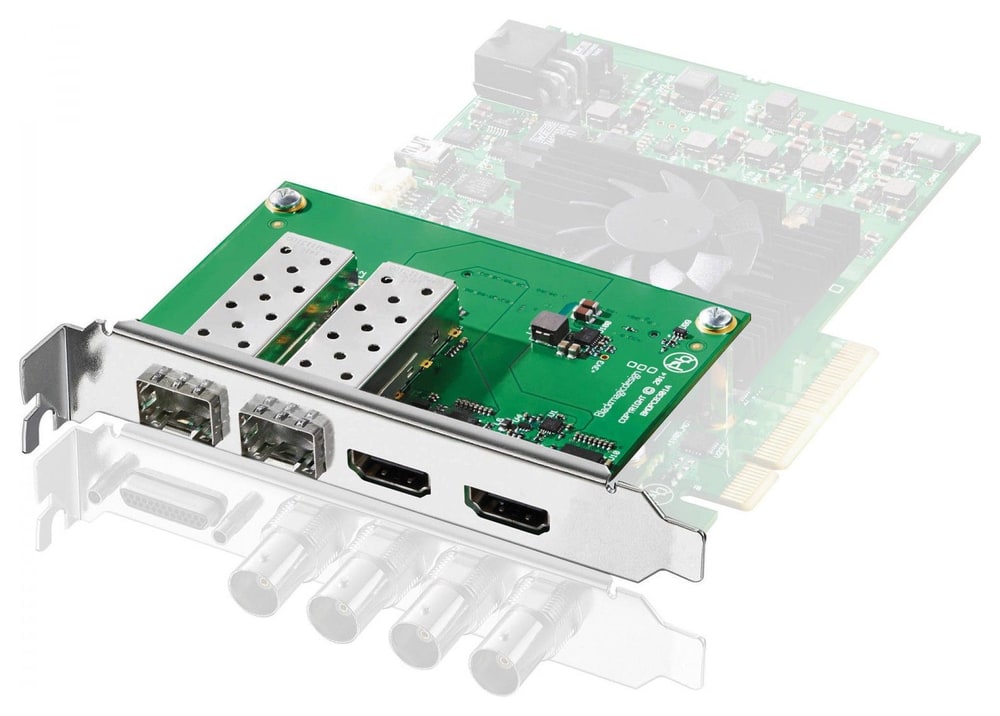 DeckLink 4K Extreme 12G – HDMI-Mezzanine-Karte im Lieferumfang
