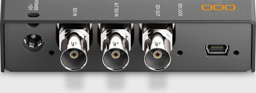 Mini Converter Audio to SDI 4K – Redundanter SDI-Eingang