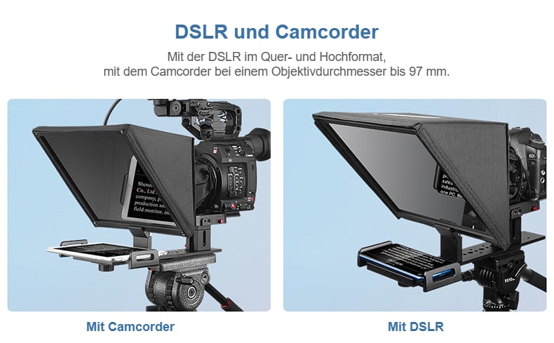 DSLR und Camcorder