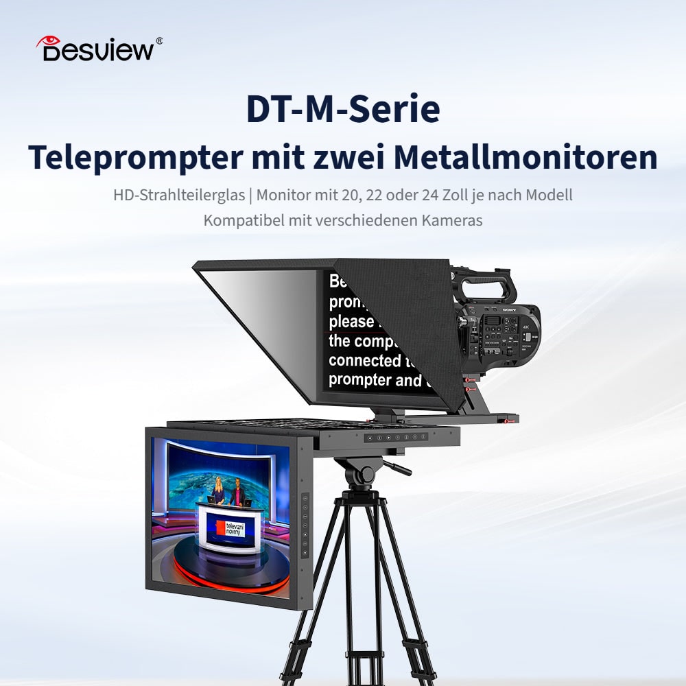 DT-M-Serie mit zwei Metallmonitoren