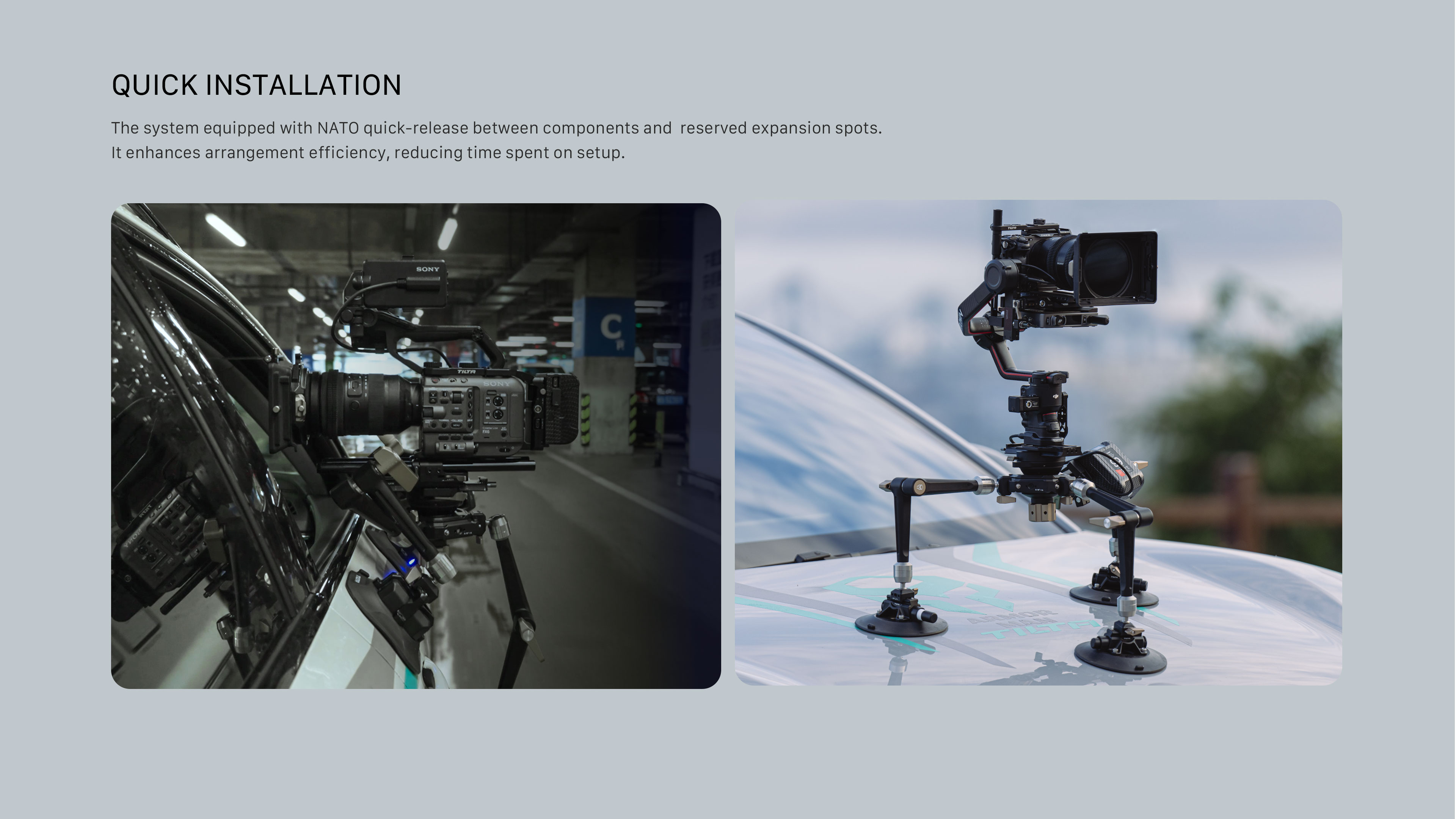 Hydra Articulating Car Mounting System Hydra Articulating Car Mounting System