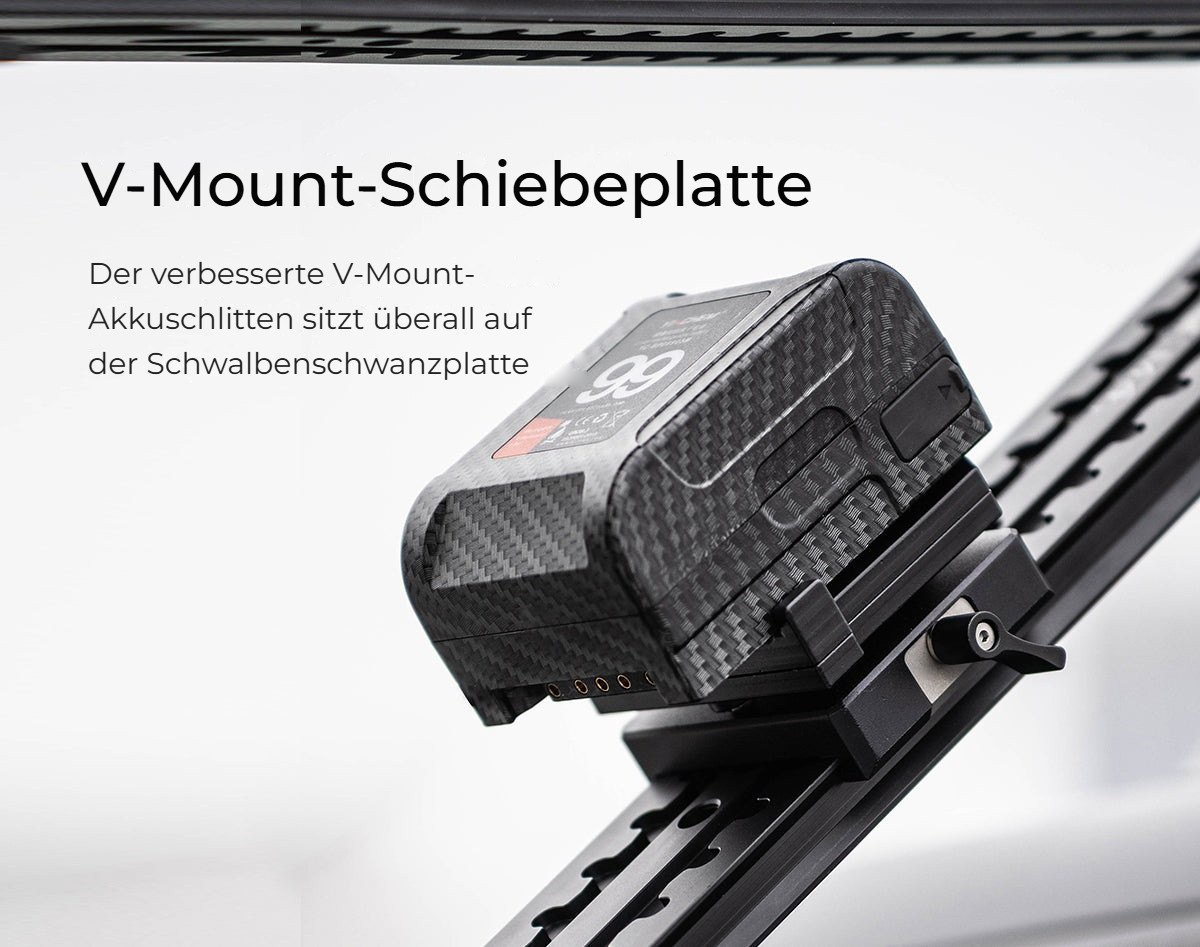 V-Mount-Schiebeplatte