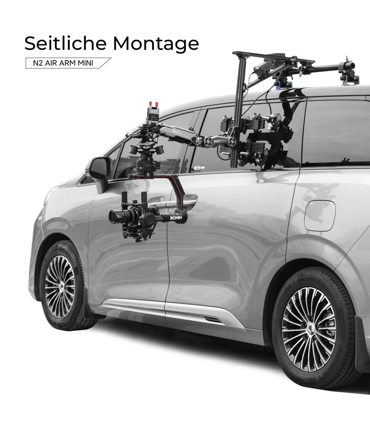 Seitliche Montage