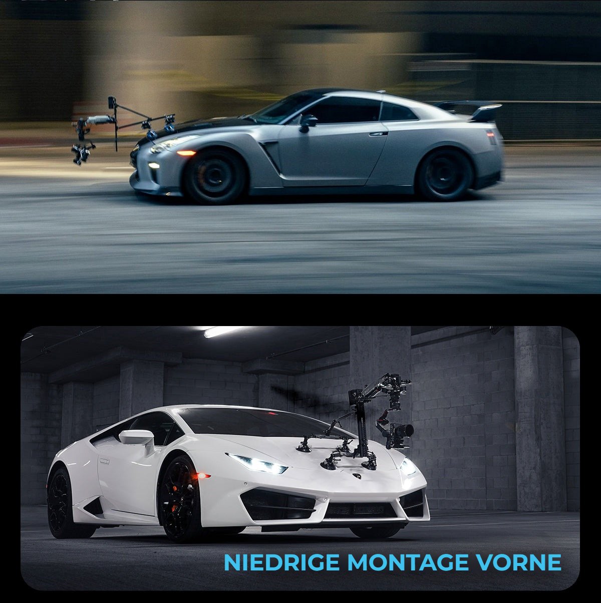 Niedrige Montage vorne