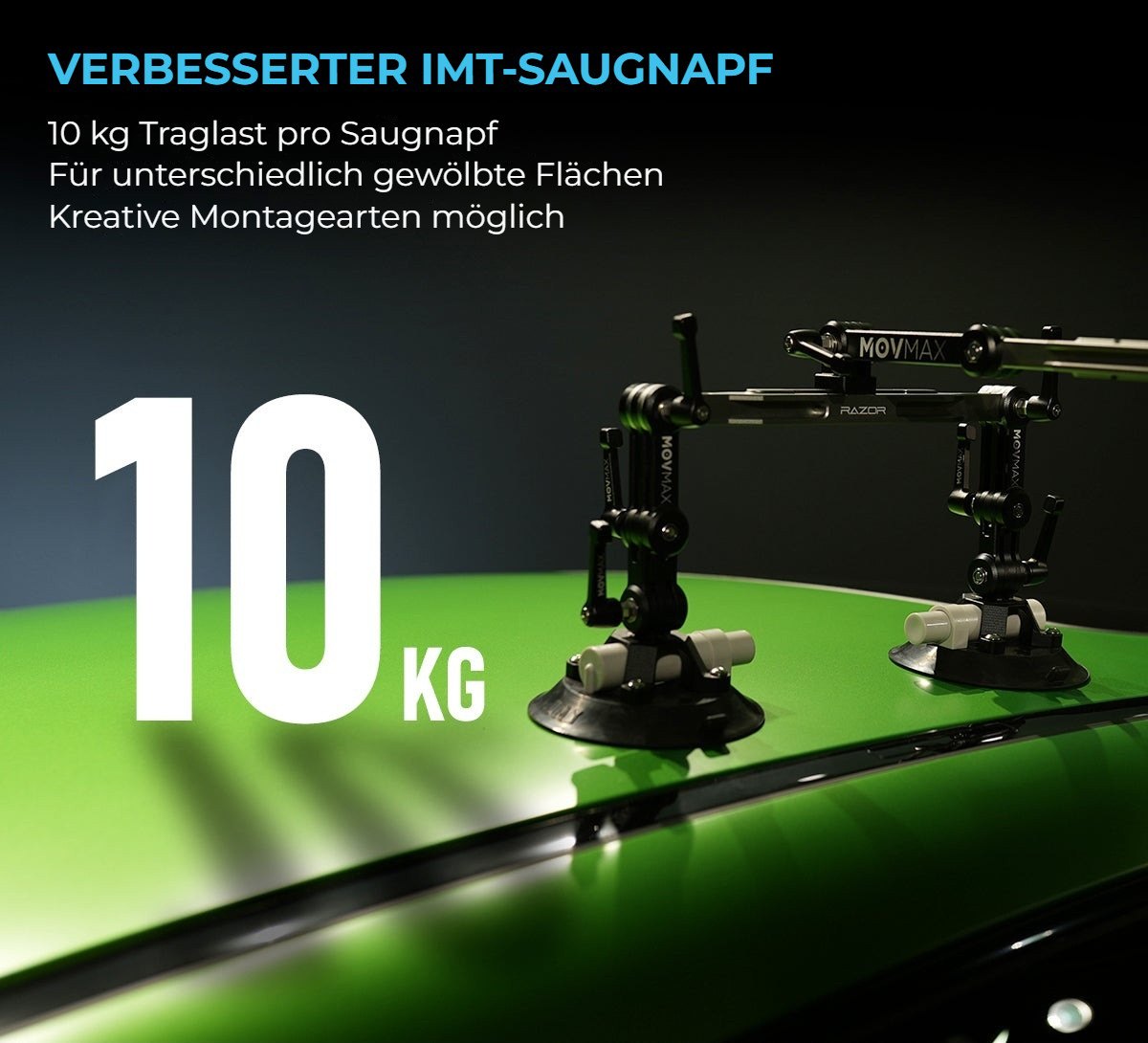 Verbesserter IMT-Saugnapf