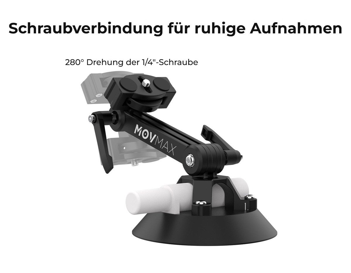 Schraubverbindung für ruhige Aufnahmen