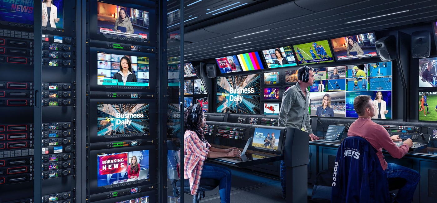 SmartView 4K G3 – IP, SDI und Monitoring in einem Rack-Monitor