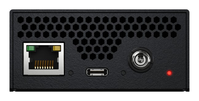 Blackmagic 2110 IP Mini BiDirect 12G – Strom über PoE++ oder ein 12-V-Netzteil