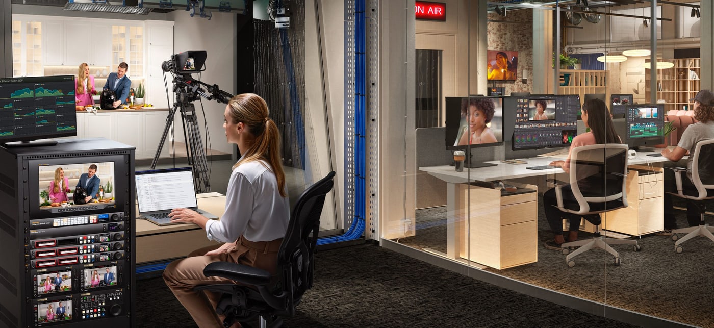 Blackmagic Ethernet Switch 360P – Für das Fernsehen entwickelt