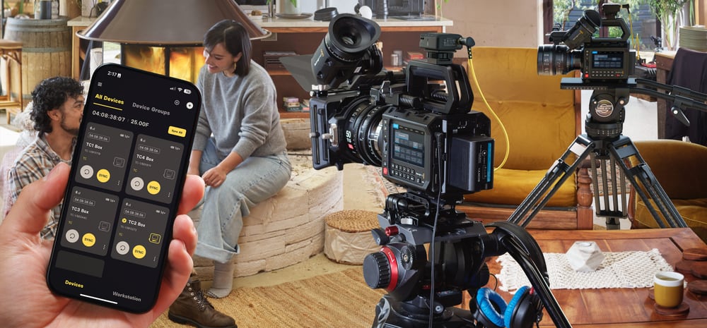 Blackmagic PYXIS 6K EF – Timecode und Mehrkamera-Synchronisation