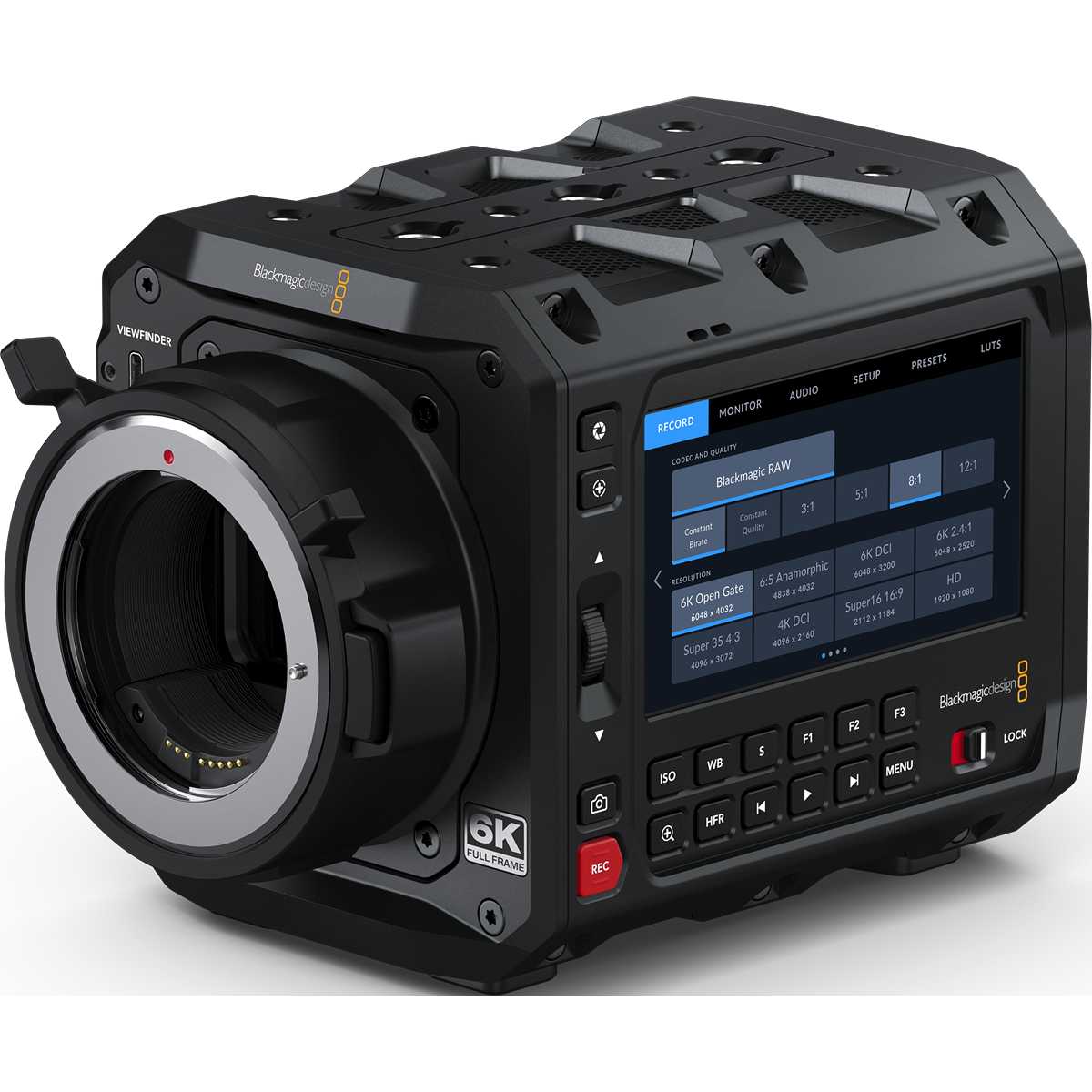 Blackmagic PYXIS 6K EF mit verriegelbarem EF-Bajonett