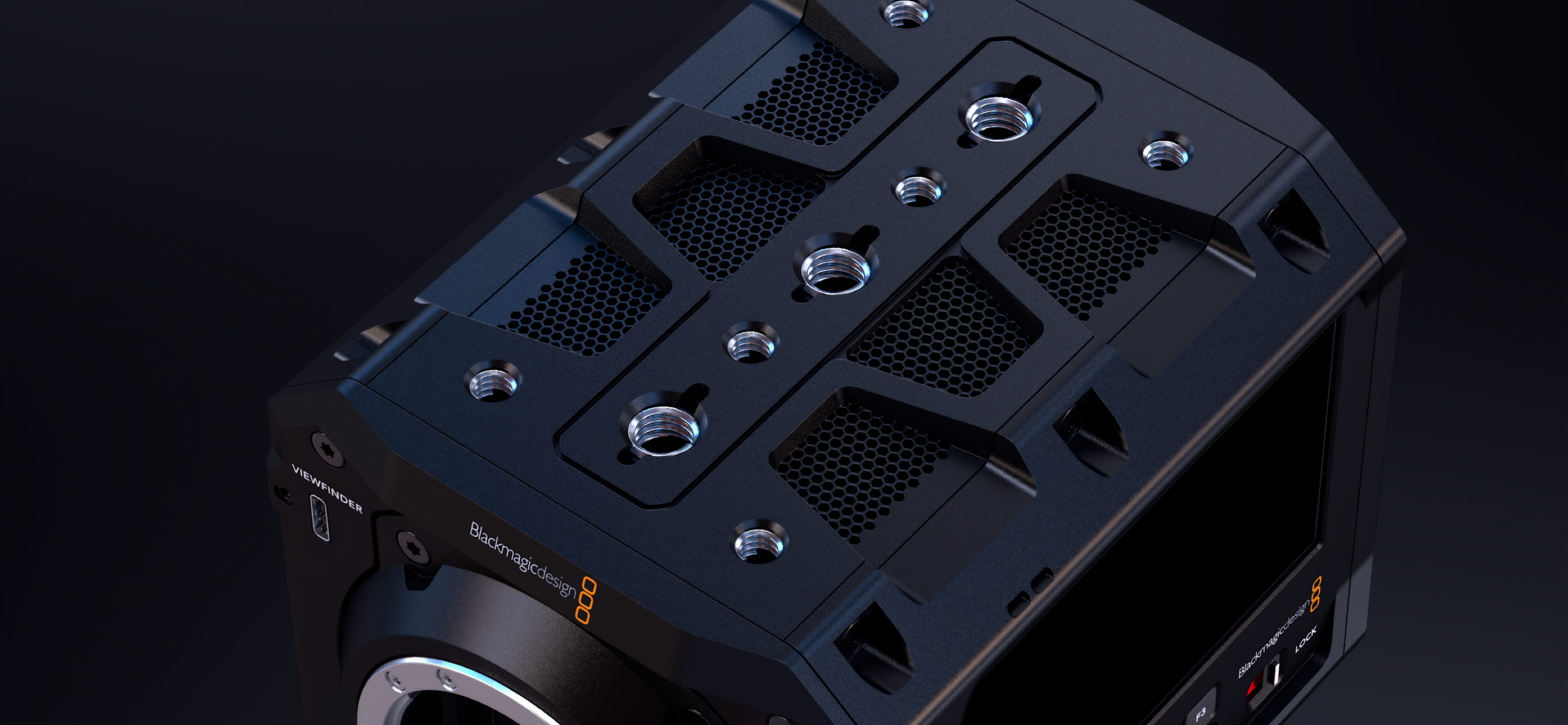 Blackmagic PYXIS 6K EF mit verriegelbarem EF-Bajonett – Gehäuse für jedes Rig