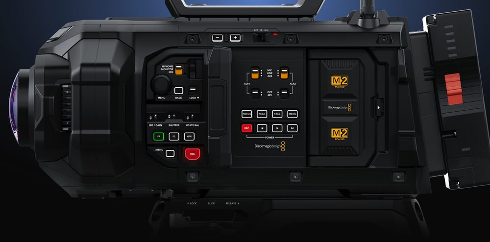 Blackmagic URSA Cine Immersive – Gehäuse der URSA Cine Plattform