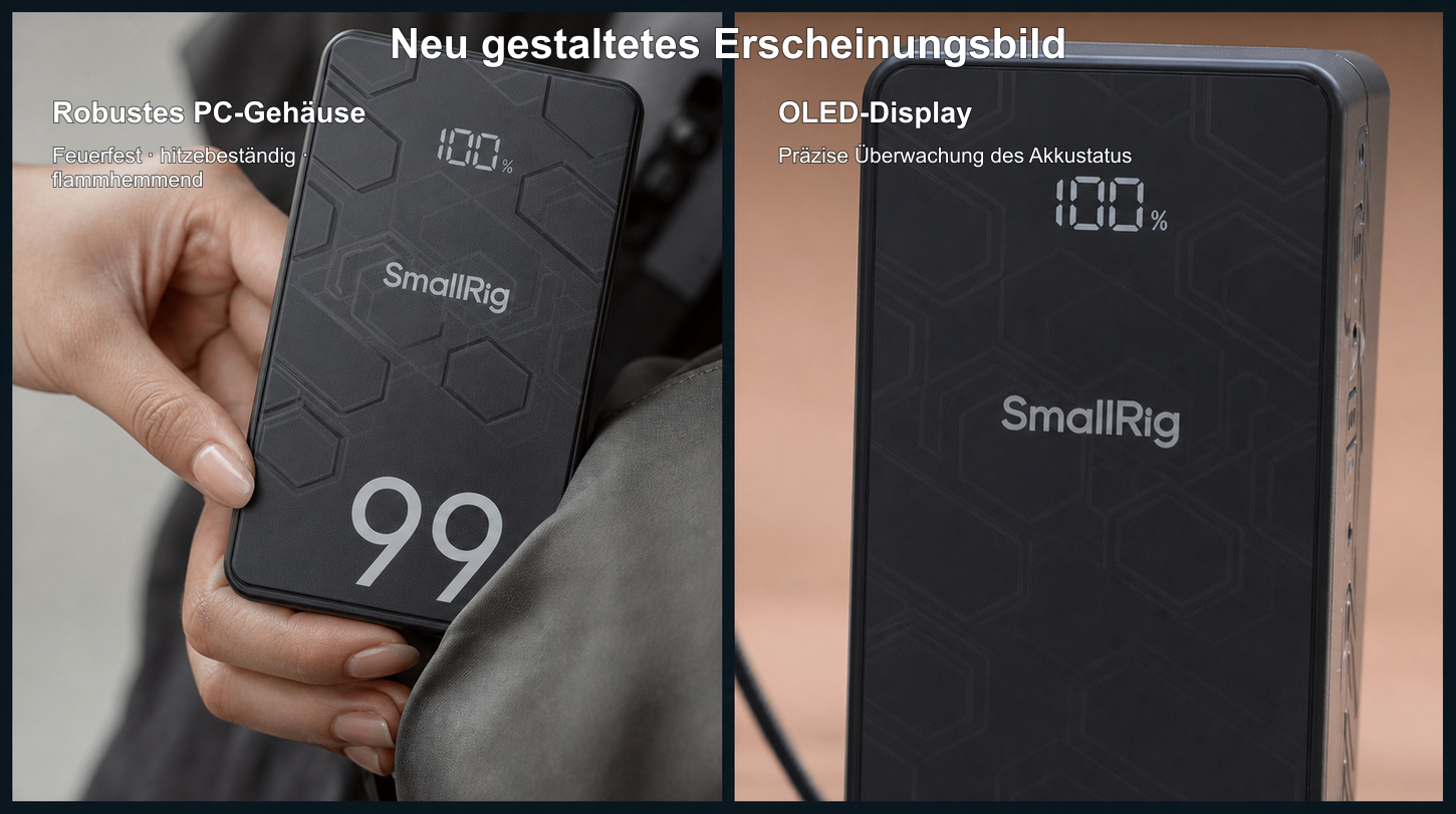 Übersetzte Produktinfografik SmallRig VB99 SE 8/11