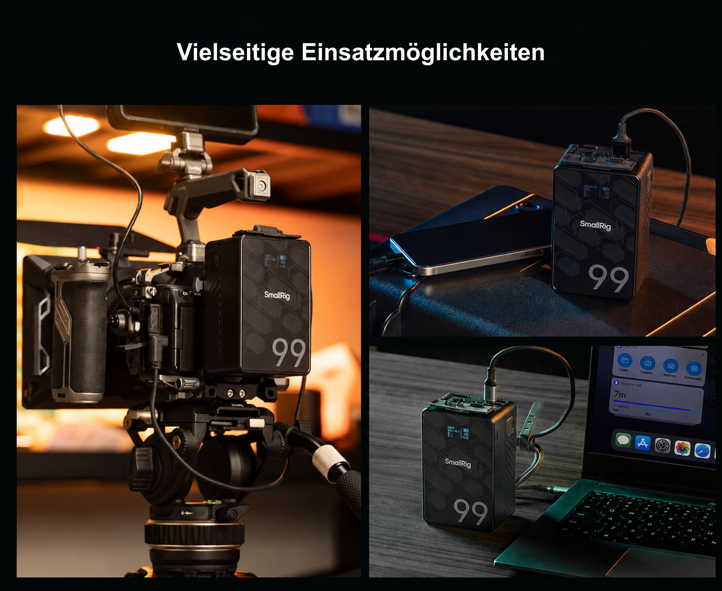 Übersetzte Produktinfografik SmallRig VB99 SE 11/11