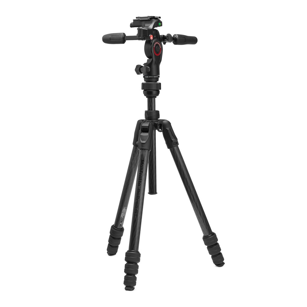 Manfrotto Befree GT PRO 3-Way karbonový stativ MKBFRTC4GTFB-3W