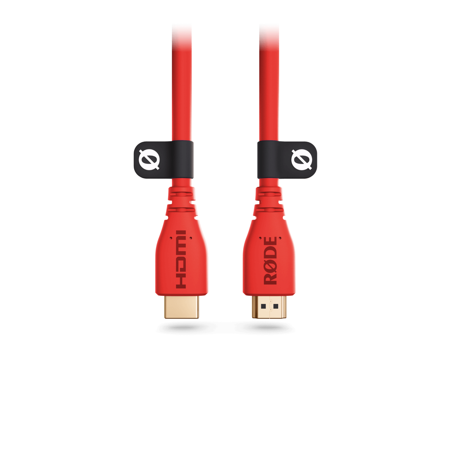 Konektory HDMI-A kabelu RØDE, červený