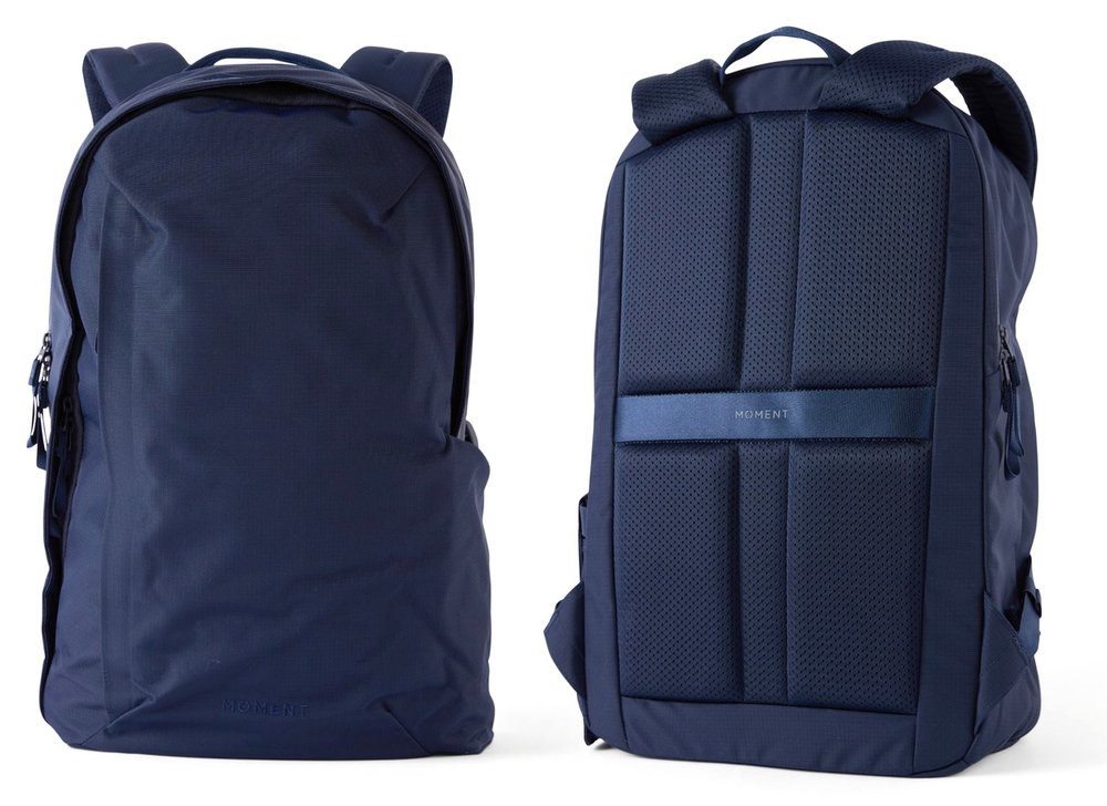 Moment Everything Rucksack 21 l – Navy – Vorne und hinten