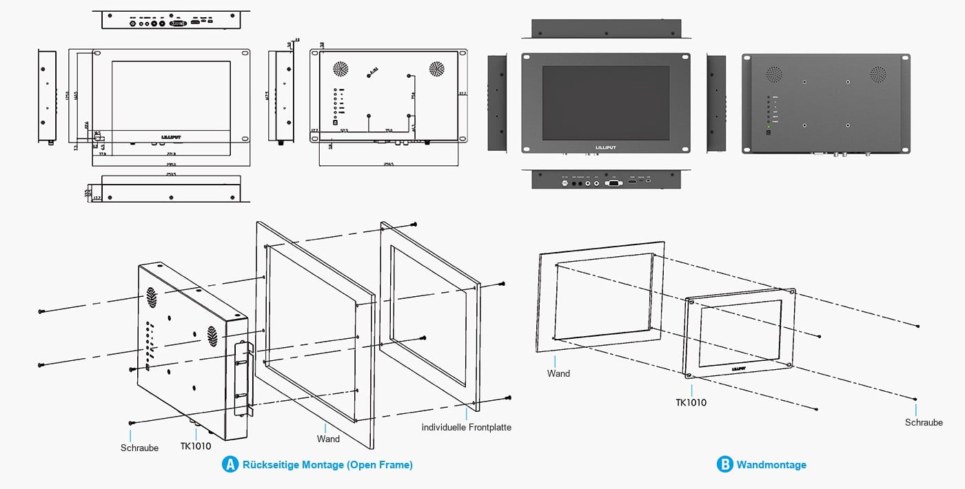 Lilliput TK1010-NP/C/T – Infografik 1
