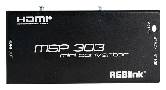 SDI rein, HDMI raus