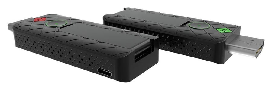 Sender und Empfänger als HDMI-Sticks
