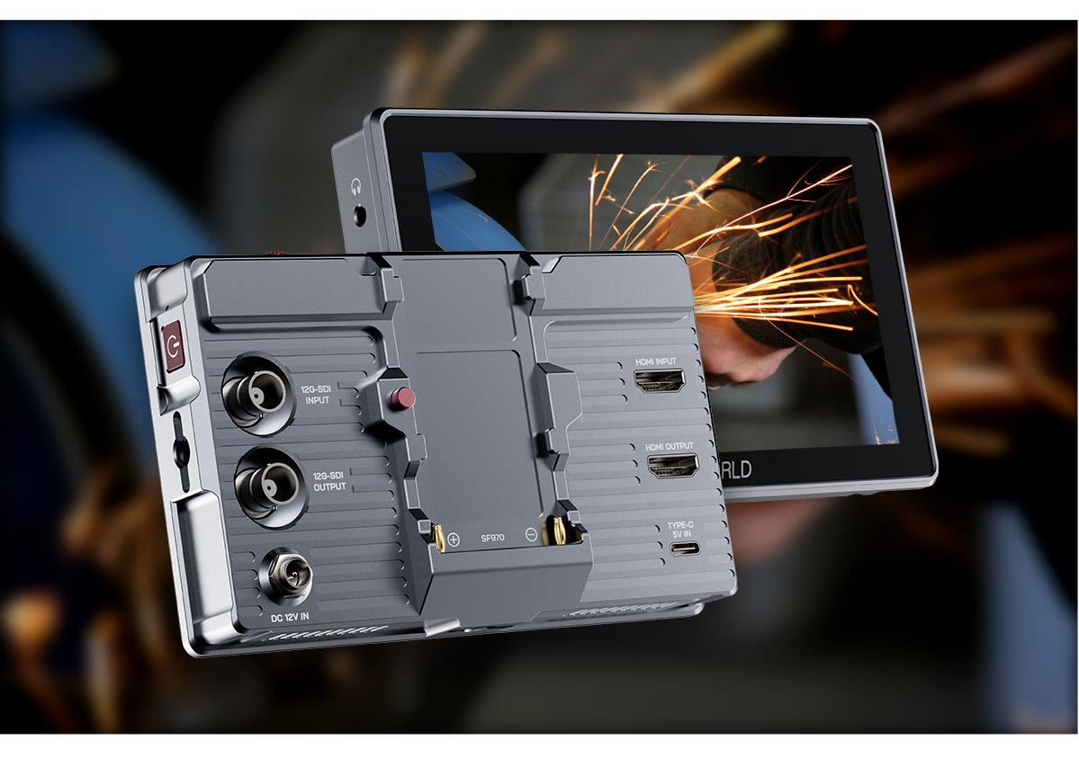 rugged aluminium monitor