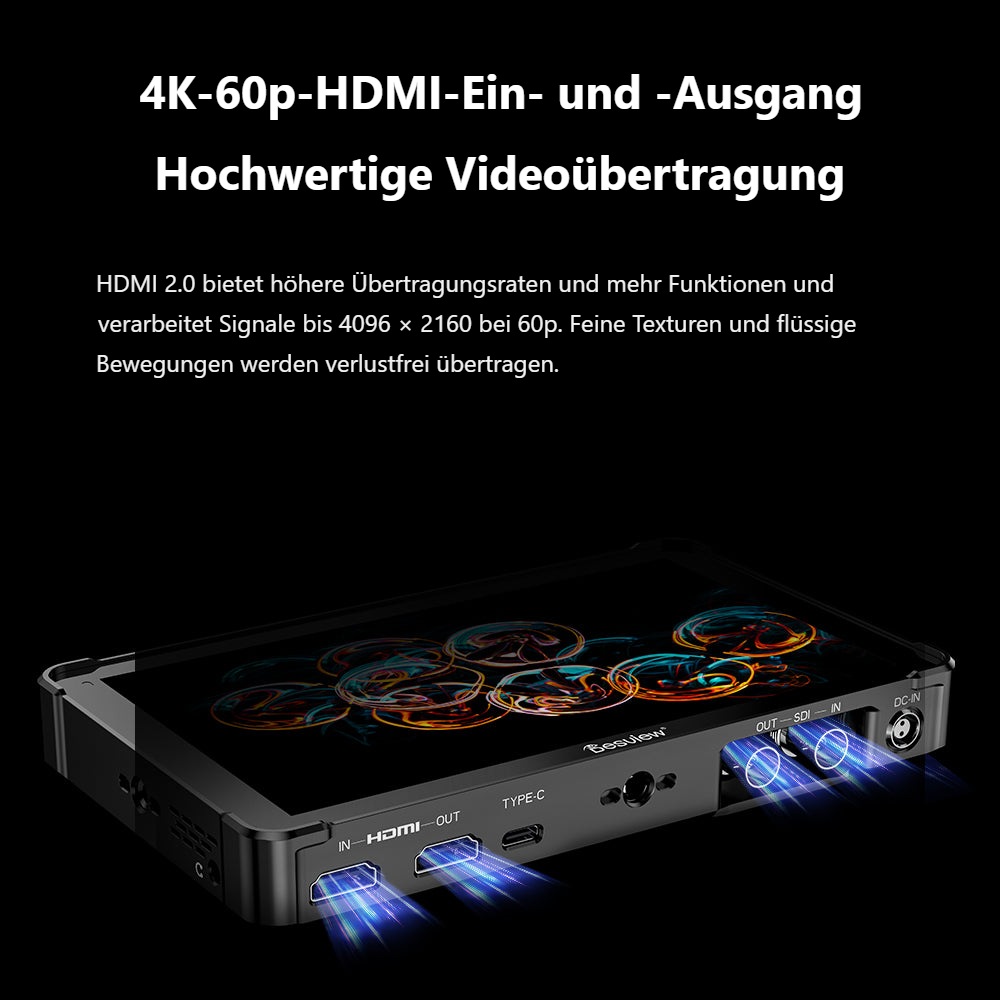 Desview OL7S – HDMI 2.0 bis 4K 60p