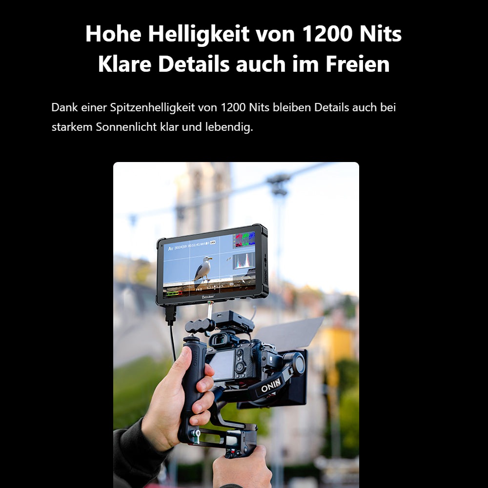 Desview OL7S – 1200 Nits für den Außeneinsatz