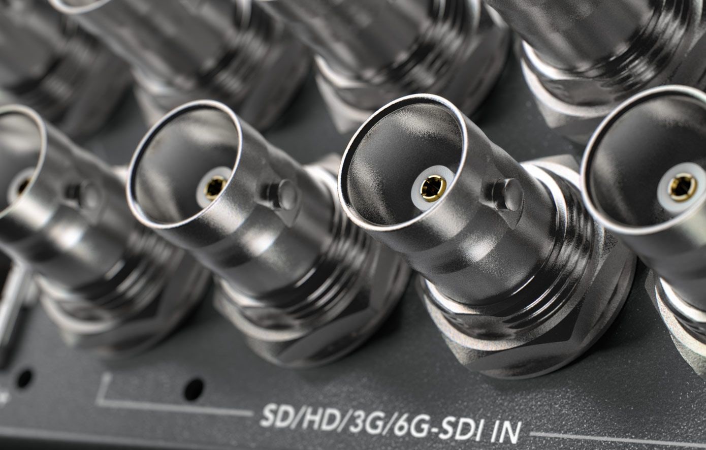 Blackmagic MultiView 4 – Vier 6G-SDI-Eingänge mit Loop