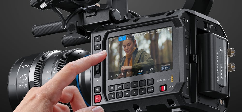 Blackmagic PYXIS 12K PL – Bedienelemente griffbereit