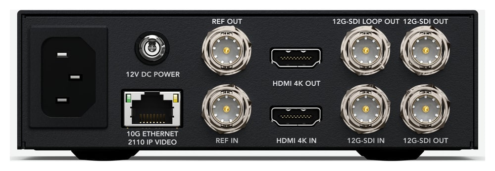 Blackmagic 2110 IP UpDownCross 12G – Kompromisslose Wandlung in der Live-Kette