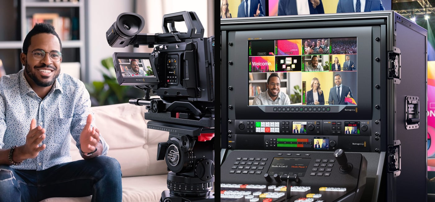 Blackmagic Streaming Encoder 4K – Broadcast-Verbindungen mit dem Decoder