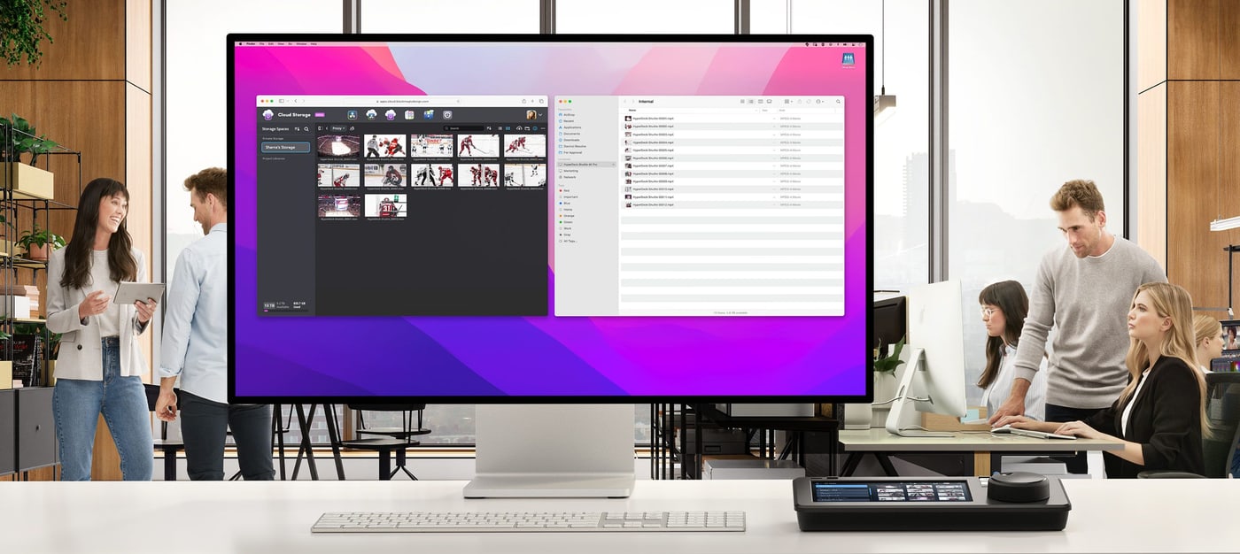 HyperDeck Shuttle 4K Pro – Blackmagic Cloud und Proxy-Dateien