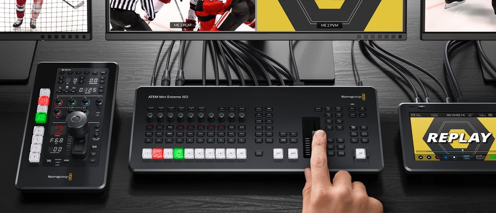 ATEM Micro Camera Panel – Blackmagic-Kameras über HDMI und SDI