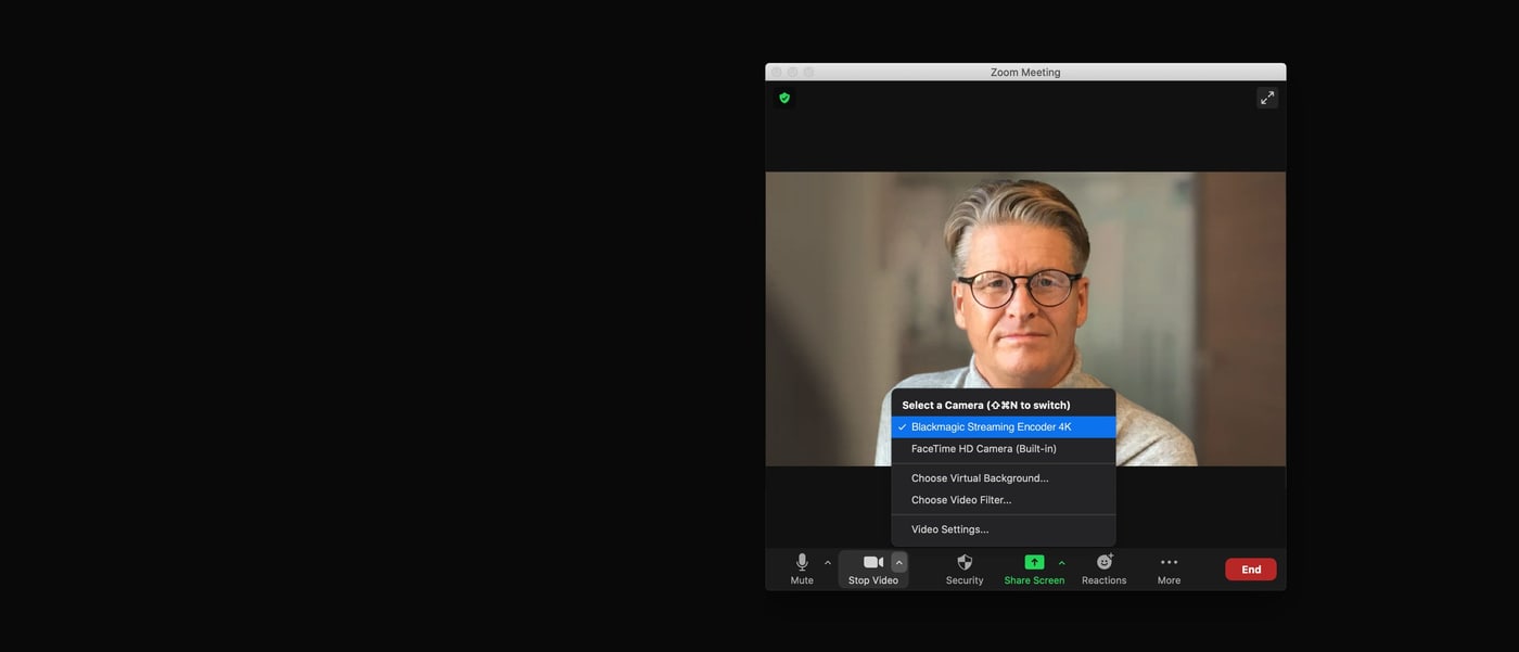 Blackmagic Streaming Decoder 4K – USB-C als Webcam