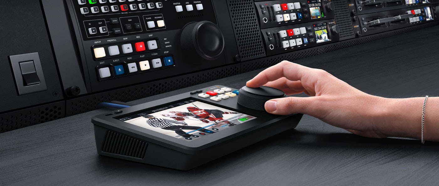 HyperDeck Shuttle 4K Pro 2TB – RS-422 und 10G-Ethernet