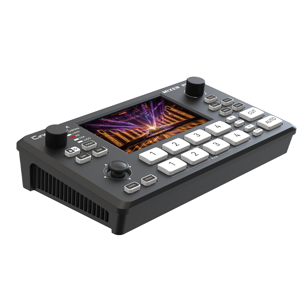 CineTreak Mixer Plus – Bedienfeld