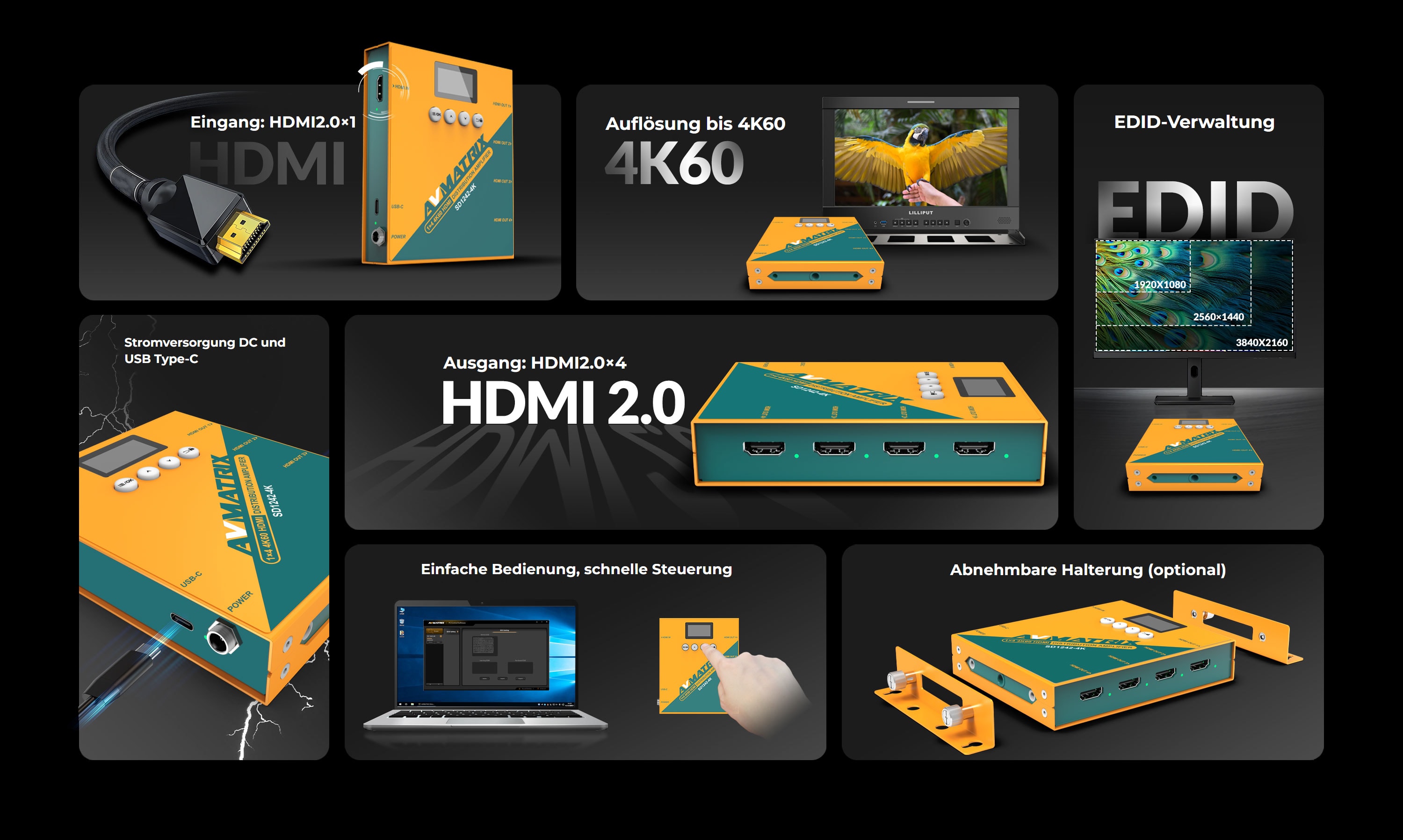 AVMatrix SD1242-4K