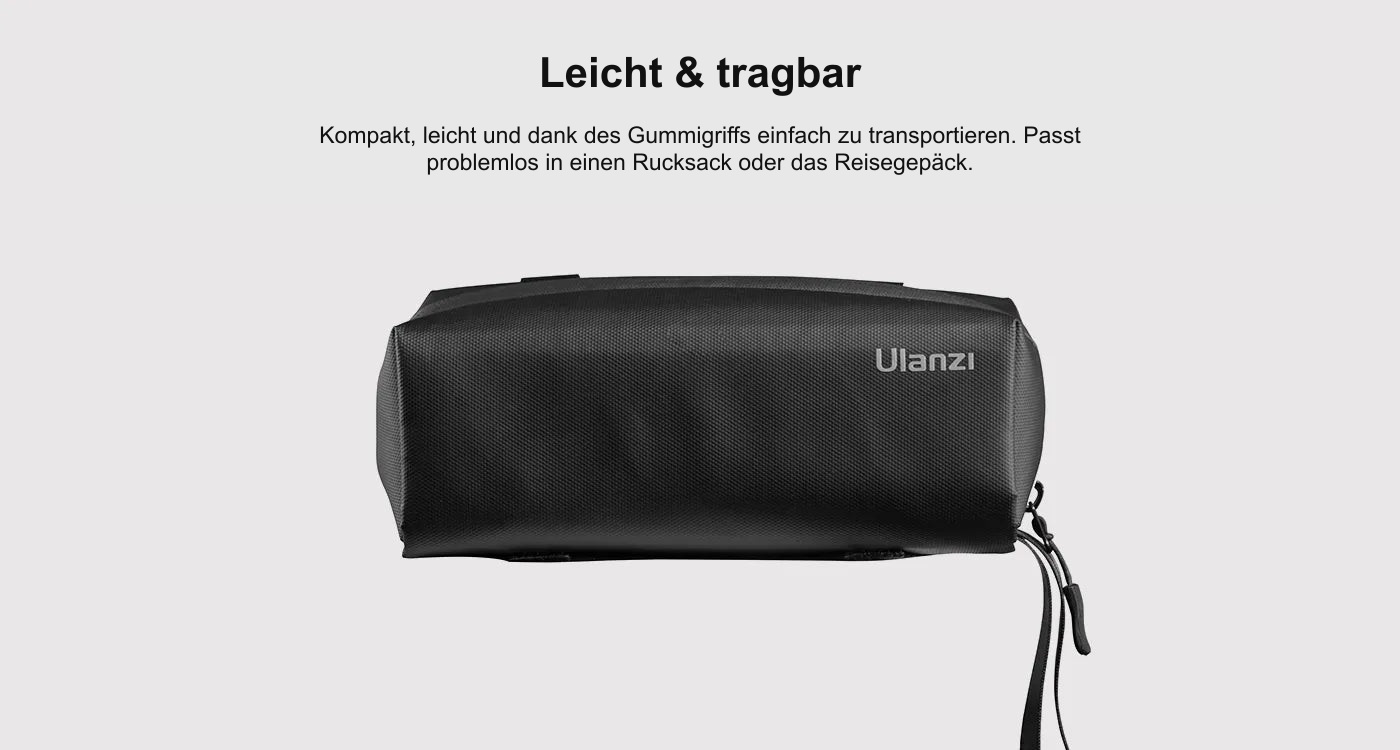 Leicht & tragbar
