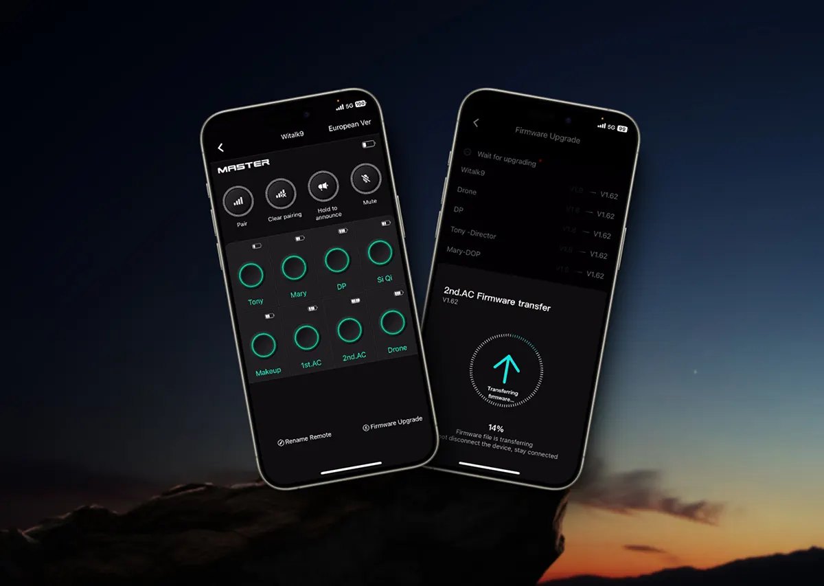 Saramonic WiTalk9 WT4S – Saramonic App
