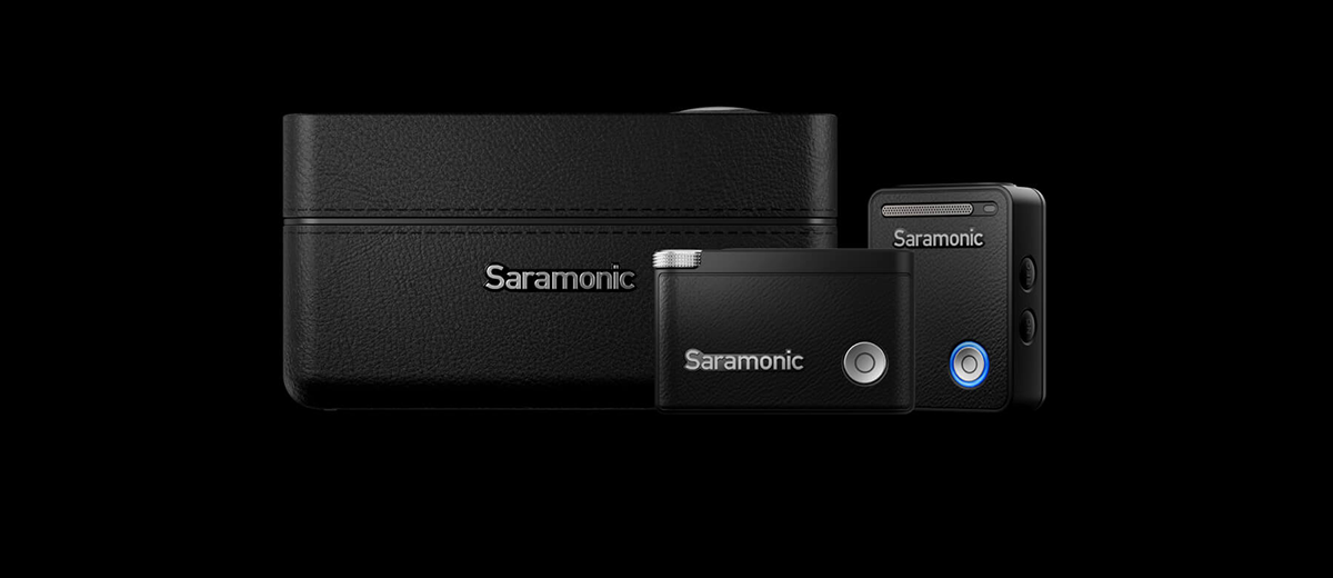 Saramonic Ultra Sender und Ladeetui