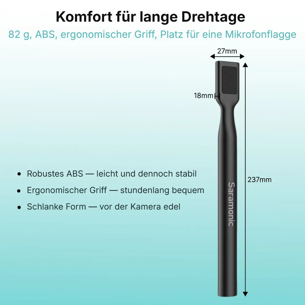 Saramonic SR-MH1 – Leicht und robust