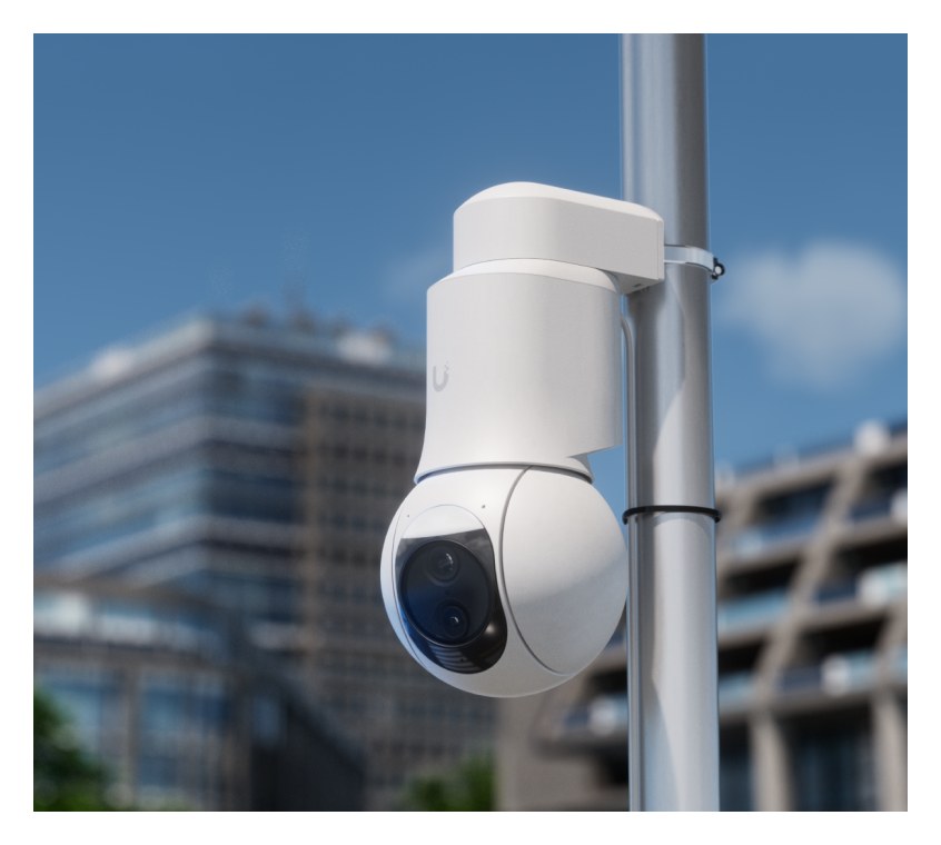 Ubiquiti UniFi Protect G6 PTZ, weiß – Montage an Wand, Decke und Mast
