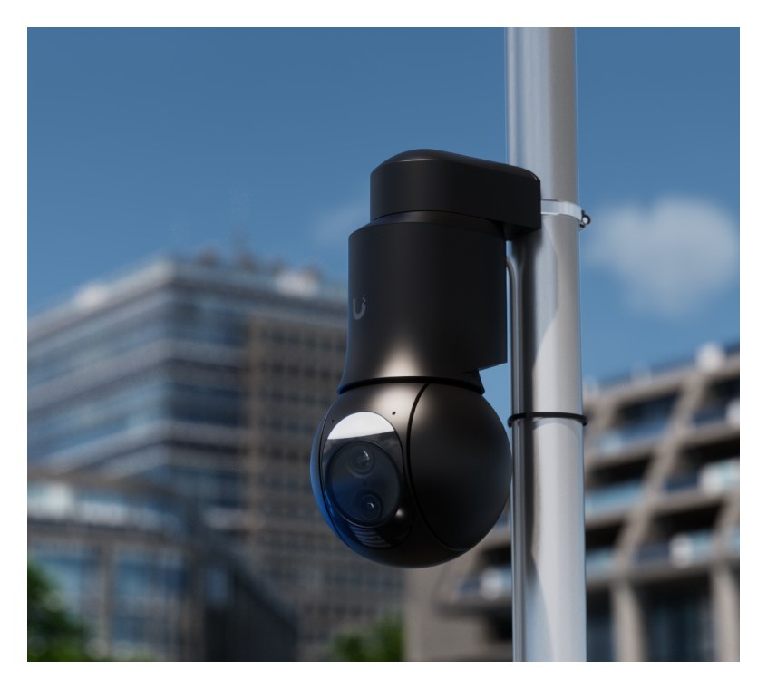 Ubiquiti UniFi Protect G6 PTZ, schwarz – Montage an Wand, Decke und Mast