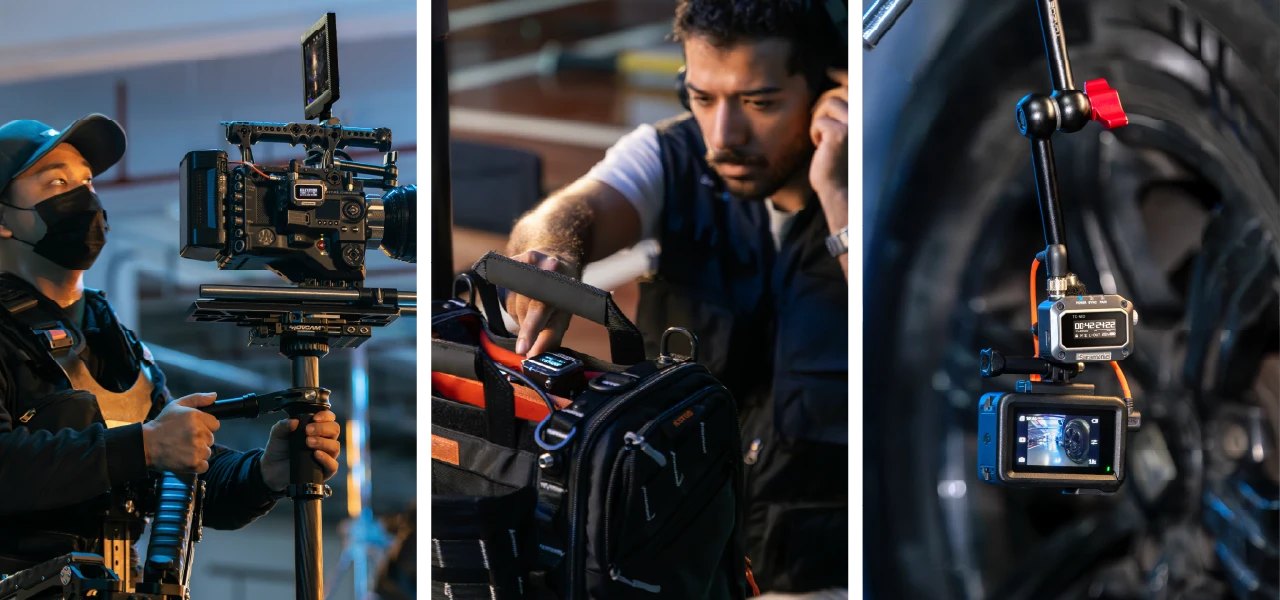 Saramonic TC-NEO Kit – Drei Kameras, drei Generatoren