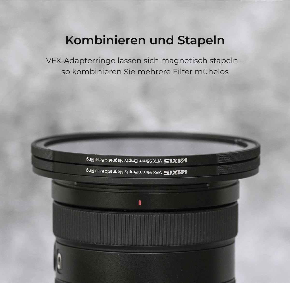 Filter stapeln