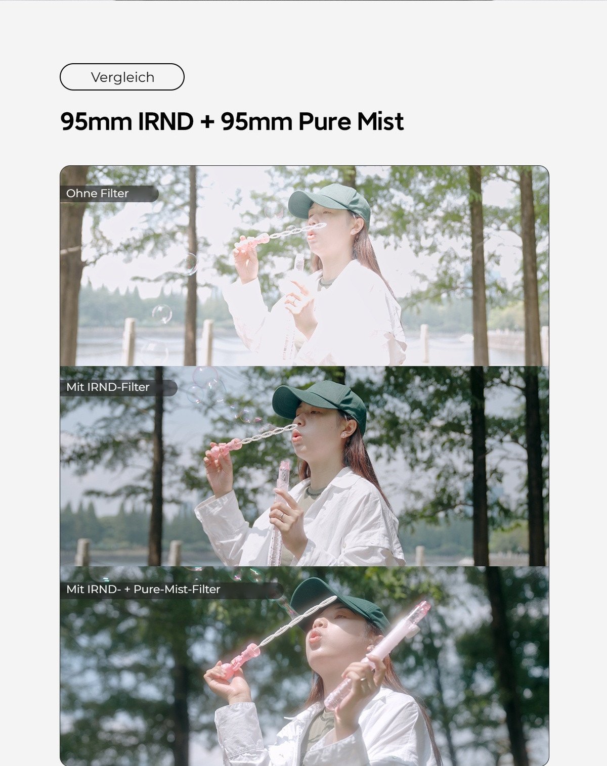 Vergleich: IRND und Pure Mist
